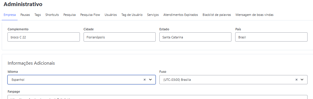 Ativando Omni em Espanhol