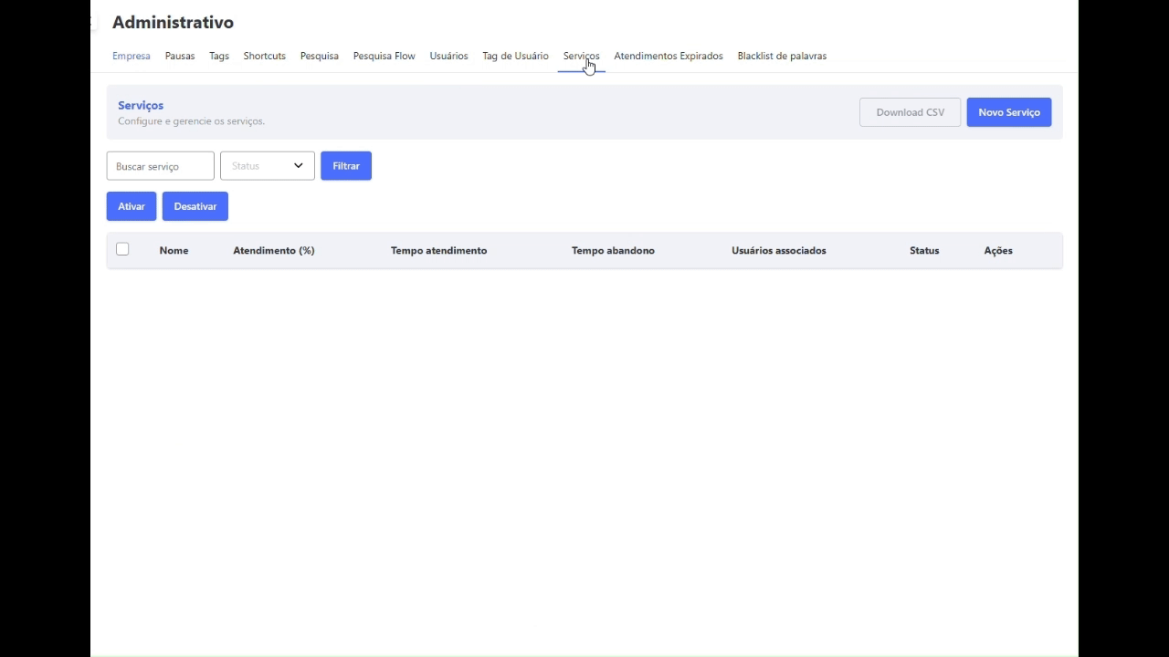 Migração de usuários
