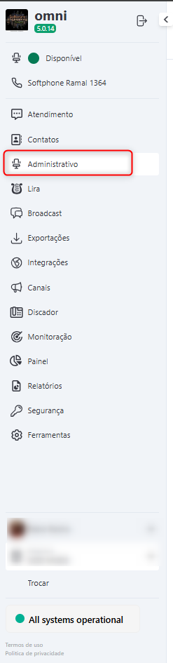 Módulo Administrativo Omni